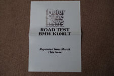 Bmw k100lt motor for sale  GLASGOW