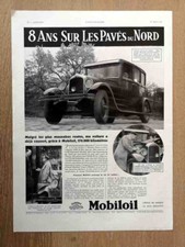 Publicité 1936 mobiloil d'occasion  Bordeaux-