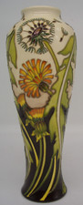 Moorcroft dandelion vase for sale  CAMBRIDGE