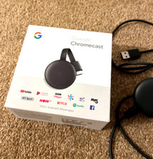 Streamer de mídia digital HD Google Chromecast 3ª geração - postagem rápida e grátis comprar usado  Enviando para Brazil