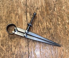 PALHETAS DIVISÓRIAS DE MOLA VINTAGE MOORE & WRIGHT 5” ENGENHEIROS MEDINDO FERRAMENTAS ANTIGAS comprar usado  Enviando para Brazil