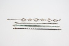 Sterling silver bracelets for sale  LEEDS