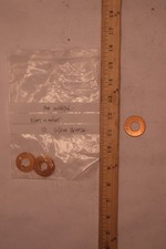 Lavadora plana bronze silicone 1/2" (4 peças), usado comprar usado  Enviando para Brazil