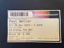 Paul weller ticket for sale  NEWENT
