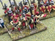 15mm medieval spearmen for sale  GOREBRIDGE