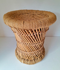 rattan side table for sale  LOWESTOFT