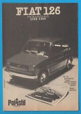 Polistil fiat 126 usato  Italia