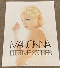 Histórias para dormir de Madonna. RARO PÔSTER PROMOCIONAL ORIGINAL australiano/OZ na loja (1994) comprar usado Histórias para dormir de Madonna. RARO PÔSTER PROMOCIONAL ORIGINAL australiano/OZ na loja (1994) comprar usado  Enviando para Brazil