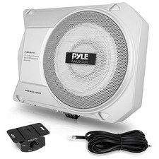 Subwoofer Pyle 10” 900 Watts baixo perfil ativo amplificado marinho à prova d'água comprar usado  Enviando para Brazil