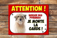 Plaque attention chien d'occasion  Saint-Martin-Boulogne