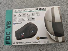 Fdc helmet intercom for sale  UK