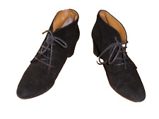 Ladies black suede for sale  PETERBOROUGH