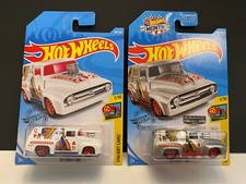Hot Wheels 2019 Art Cars 56 Ford Truck Lote de Cartões com Zamac Bons Envio Rápido Caixa comprar usado  Enviando para Brazil