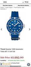 Discontinued tissot seastar for sale  Evergreen