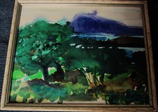 Koloristische landschaft aquar gebraucht kaufen  Offenbach
