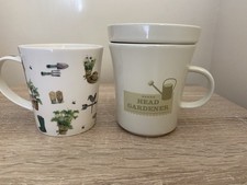Gardening themed mugs for sale  YORK