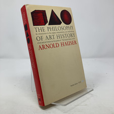 The Philosophy of Art History  by Arnold Hauser PB First Thus  Very Good 1969 comprar usado  Enviando para Brazil