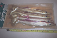 Isca de peixe Manns Ballyhoo 9" isca de atum marlin veleiro 4PK descontinuada comprar usado  Enviando para Brazil