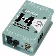 Driver de sinal radial J+4 2 canais com correspondência de nível de -10dB a +4dB comprar usado  Enviando para Brazil