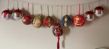 Christmas decoration baubles for sale  HUNTINGDON