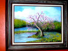 Large bluebonnet landscape for sale  Houston