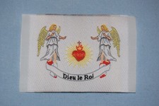 Insigne écusson catholique d'occasion  Sainte-Mère-Église