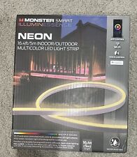 Tira de luz LED multicolor para interiores y exteriores 16,4 pies/5 m interior/exterior segunda mano  Embacar hacia Mexico