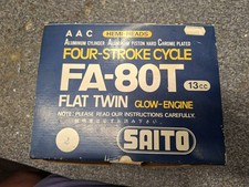 Saito 80t 13cc for sale  BANBURY