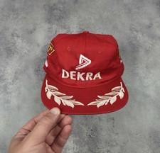 Usado, Boné vintage Ferrari DEKRA Racing Michael Schumacher Fórmula F1 raro anos 90 chapéu vermelho comprar usado  Enviando para Brazil
