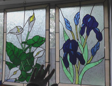 Stained glass pieces for sale  Fairfield