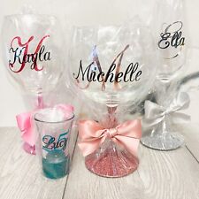 Personalised name glitter for sale  MANCHESTER