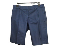 Bermuda estilo bermuda feminina ajuste moderno Dalia Collection azul tamanho 6 cintura 32 comprar usado  Enviando para Brazil