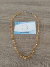 Citrin silber halskette gebraucht kaufen  Tiefenbach