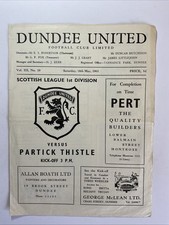 Dundee united partick for sale  DUNDEE