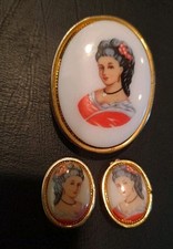 Vintage portrait cameo for sale  Quincy