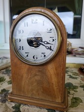ATO PENDULE  ELECTRIQUE  ART DECO MARQUETERIE CLOCK ELECTRICK horloge brillié, używany na sprzedaż  PL