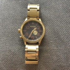 Nixon gold watch d'occasion  Expédié en France