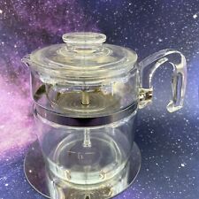 Pyrex flameware percolator for sale  Sweet Grass