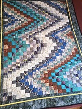 Decke handgearbeitet patchwork gebraucht kaufen  Hamburg