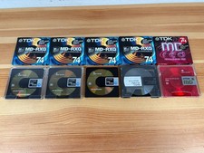 Minidiscs tdk sony for sale  FOLKESTONE