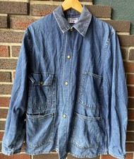 Usado, Jaqueta Carters Masculina Antiga Grande Selvedge Denim Anos 50 Anos 60 Engenheiro Ferroviário comprar usado  Enviando para Brazil