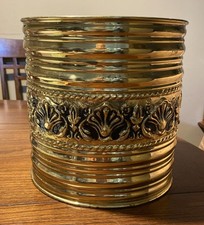 Vtg brass round d'occasion  Expédié en Belgium