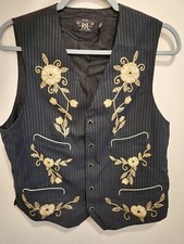 Rrl embroidered vest for sale  Bronx