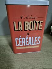 Boite cereales metal d'occasion  Wormhout