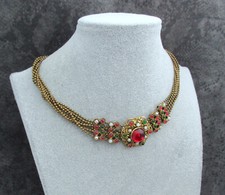 Modeschmuck collier bunten gebraucht kaufen  Wuppertal
