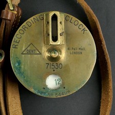 Dent recording clock for sale  INVERGORDON