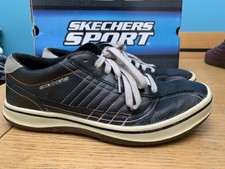 Sketchers black trainers for sale  GLOUCESTER