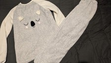 Girls fluffy pyjamas for sale  MANCHESTER