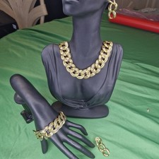 Chunky gold tone for sale  Phoenix