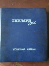 Triumph 2000 2.5pi for sale  BADMINTON